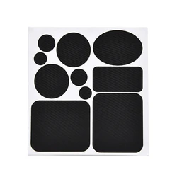 Self Adhesive Black Patches For Down Jackets Pants T-shirt Clothes Repair Washable Patch Raincoat Umbrel Cloth Tent Sticker