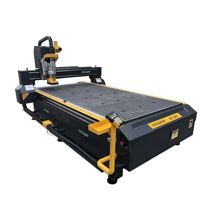 New Vacuum Table 220V 380V 3D Wood Carving 3 Axis Axes Servo 1325 1530 Advertising Woodworking Hine Cnc Router