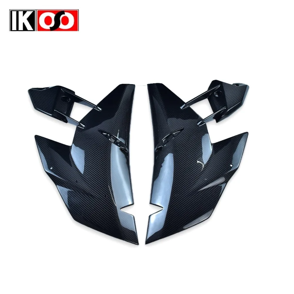 For Kawasaki H2 H2R 2015+ Motorcycle Accessories Body Large Side Panel Air Deflector Carbon Fiber Body Side Panel Fairing Kit