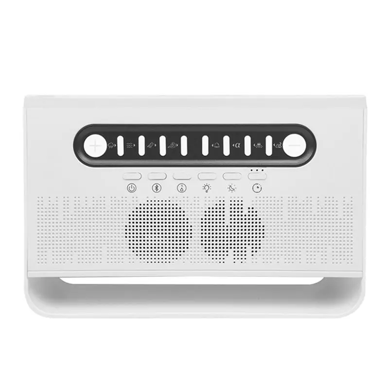 A40Z-Humidificador White Noise Bluetooth Speaker Desktop Color Simulated Flame Aromatherapy Machine Indoor USB Air Humidifier
