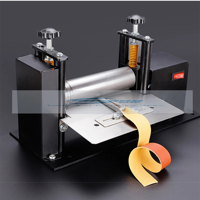 Electric small leather drawing machine, hand-rolled glue cylinder machine, shoulder strap cylinder pressure leather machine