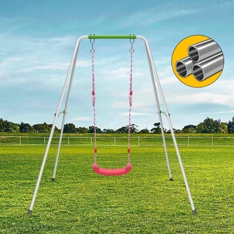 Children's Swings with Adjustable Ropes Indoor Outdoor Family Game Durable Hanging Chair Curved Board Swing Kid Sensory Training