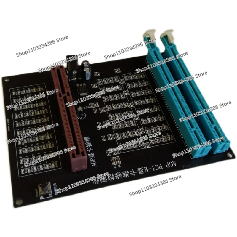 

AGP PCI-E Graphics Card Detector CPU with Light Test Seat