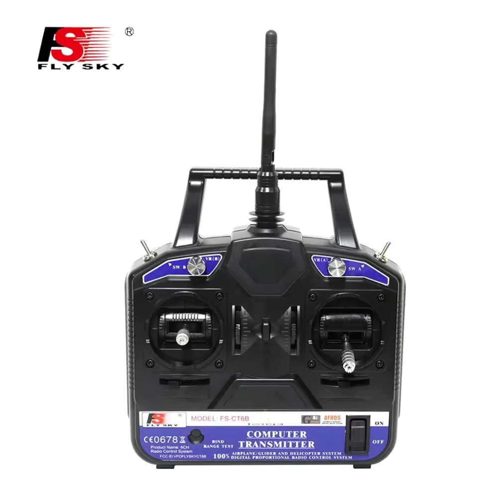 Flysky FS-CT6B 2.4G 6CH AFHDS Radio FS-R6B Receiver Full Range For RC Plane Car Boat FPV Quadcopter Parts