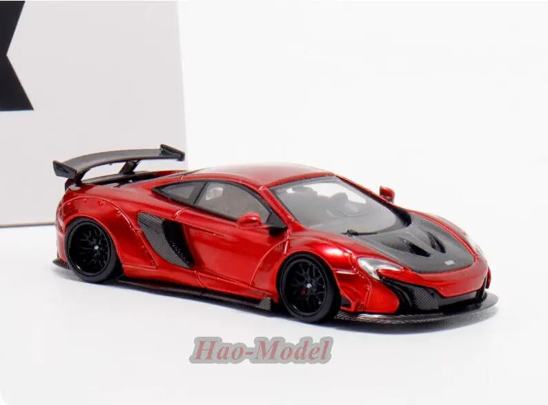 Star Modello 1/64 Per McLaren 650S LBWK Modello di Auto Pressofuso In Lega di Simulazione Per Bambini Giocattoli Ragazzi Regali Di Compleanno Hobby Display Collection