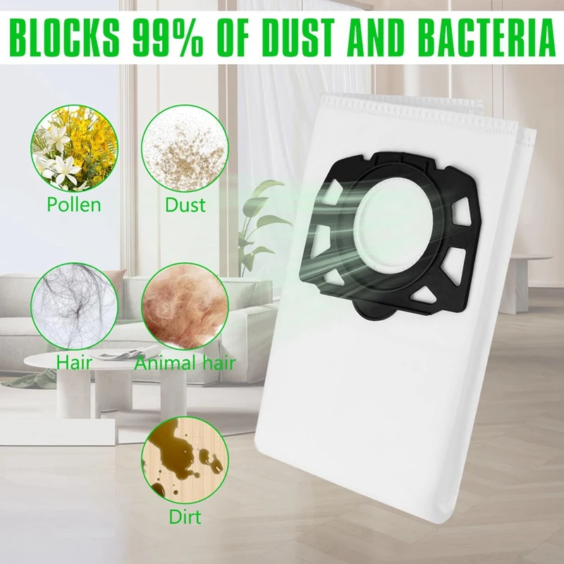 ตัวกรองสำหรับเครื่องดูดฝุ่นคาร์เชอร์สำหรับเครื่องดูดฝุ่นคาร์เชอร์ WD6 WD5 WD4 MV4 MV5อะไหล่ทดแทน MV6 Karcher 2.863-005.0