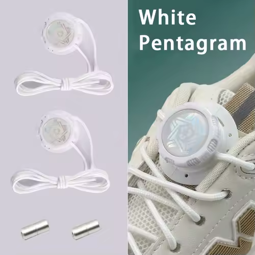 Automatic Shoelaces Without ties Install simple Swivel Buckle Laces Thick Rope Tennis Sneakers Shoelace Shoe Accessories 1Pair - Image 12