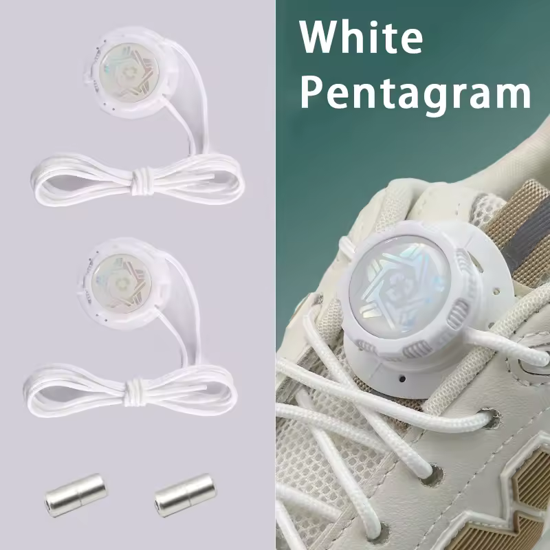 Automatic Shoelaces Without ties Install simple Swivel Buckle Laces Thick Rope Tennis Sneakers Shoelace Shoe Accessories 1Pair - Image 12