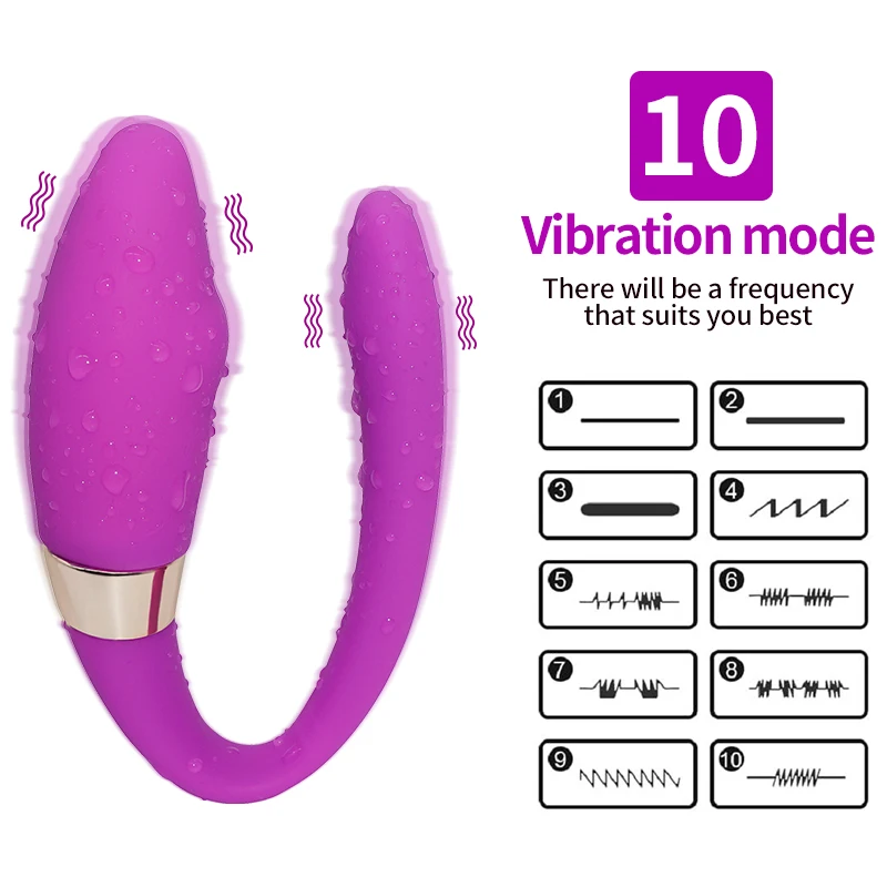 Remote Control Double Vibrators For Couple Wearable Dildo Female G Spot Stimulator Massager Masturbator Sex Toys For Women