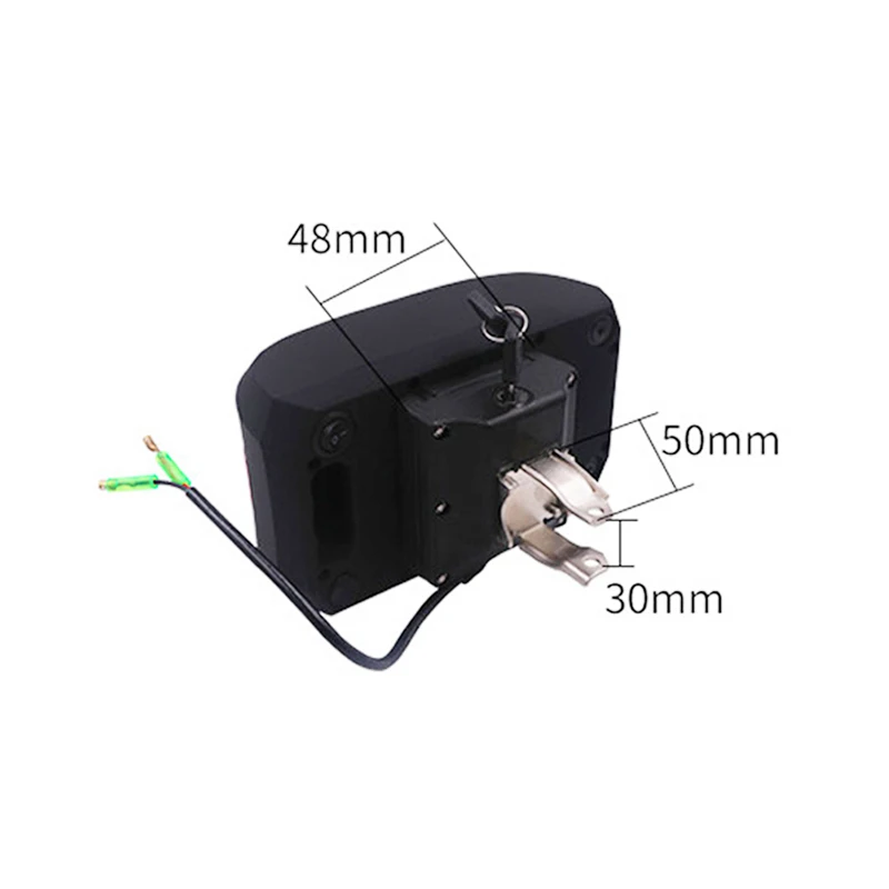 Foldable E-bike Battery 36V 48V 10.4Ah 14Ah 24V 15Ah 17.5Ah 250W 350W 500W Akku Seat Tube Electric Bike Battery