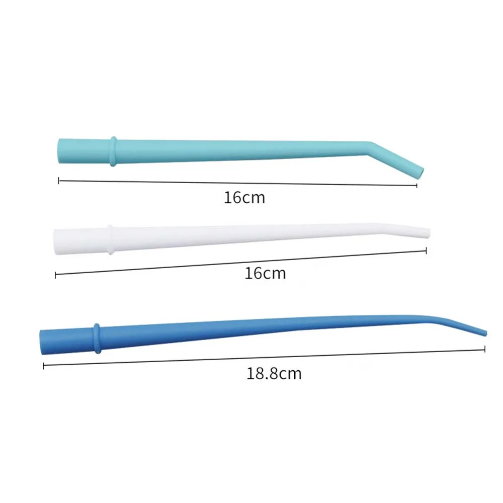 GULPOOE 25 قطعة/الحقيبة أنبوب شفط طب الأسنان المتاح الكوع اللعاب القاذف الجراحية الشافطة أدوات طب الأسنان نصائح بلاستيكية منحنية