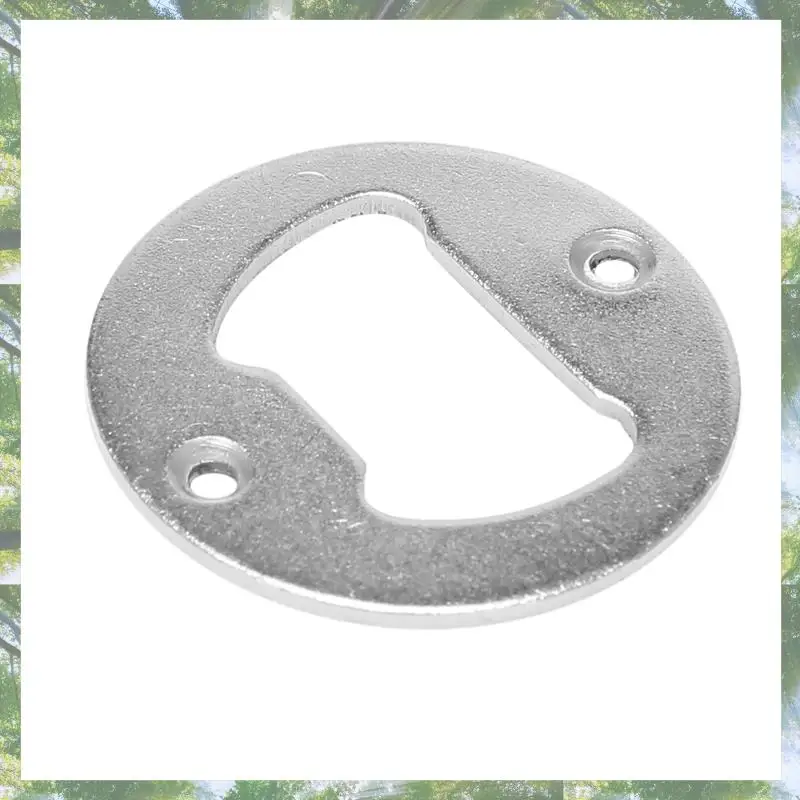 Retail 150 Set Bottle Opener Insert,Stainless Steel Round DIY Bottle Opener Hardware Kit Hardware Parts Supply With Screws