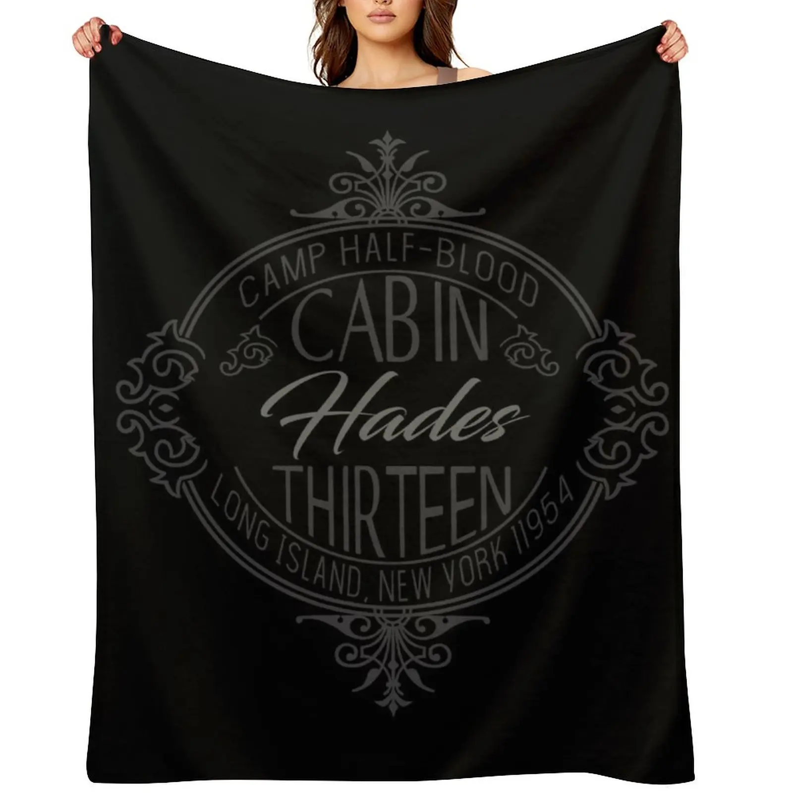 

Hades Cabin 13 Throw Blanket valentine gift ideas Flannel Hairys Thermal Blankets