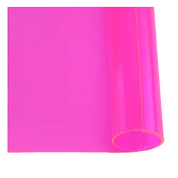 30/50x120cm Roll Neon Pink Clear Transparente PVC Faux Leather Fabric  For Bag DIY Craft Decor Protective 0.3/0.5/0.8mm BH105