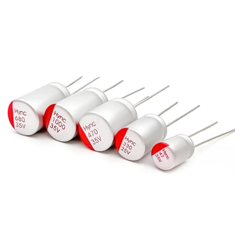 DIP Solid Electrolytic Capacitors 6.3v 10v 25v 35v 50v 63v 100v 4.7uf 10uf 22uf 33uf 47uf 100uf 150uf 220uf 270uf 560uf 1000uf