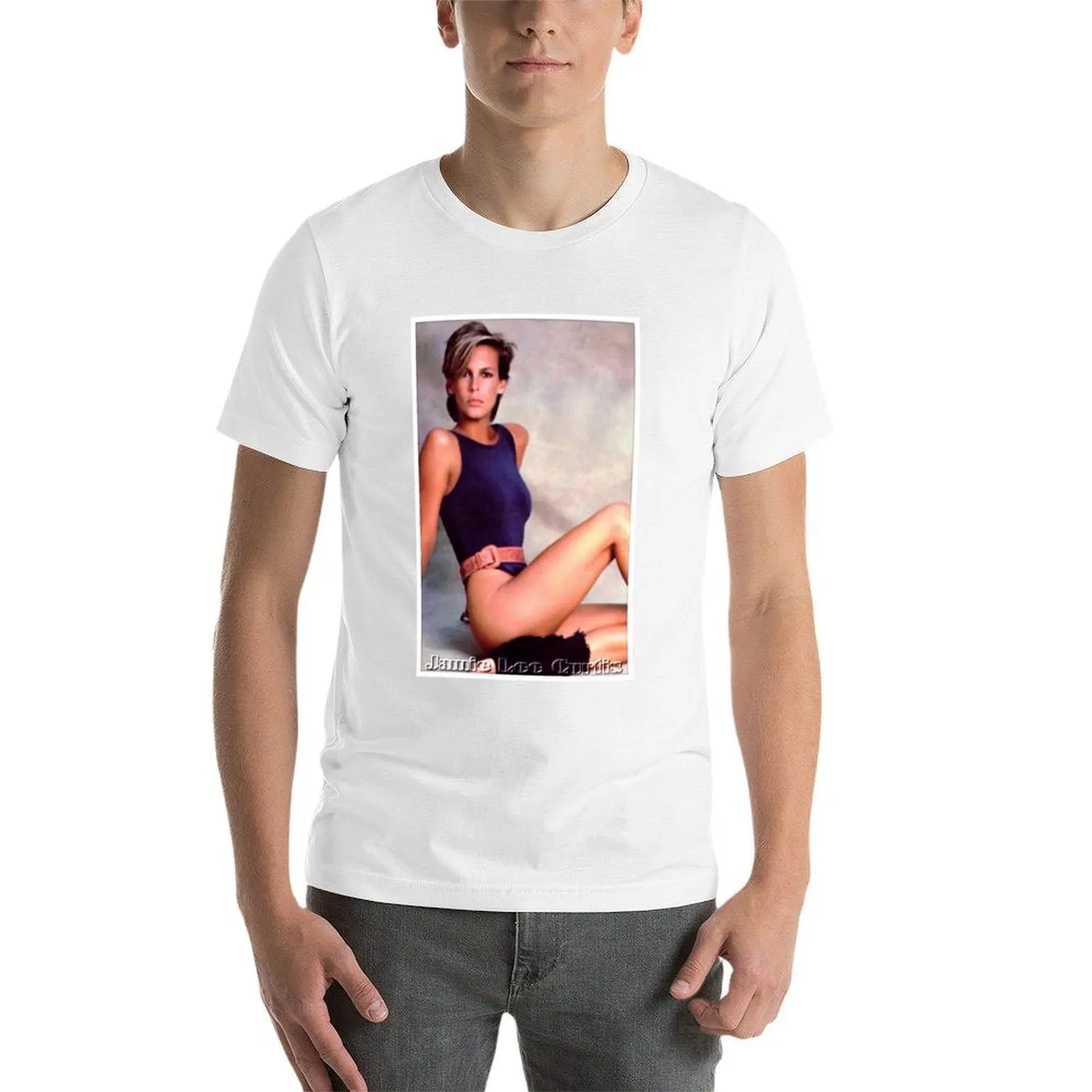 جيمي لي كورتيس تي شيرت تي شيرت رجل عادي أنيمي تي شيرت للرجل تي شيرت #4