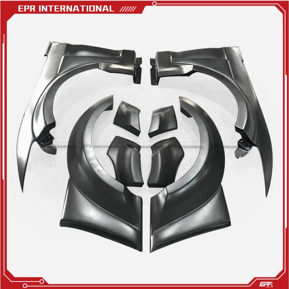 

Автомобильные аксессуары KT Style FRP Волокно Комплект передних и задних крыльев из стекловолокна Раскладная арка Комплект кузова Накладка для Ford 2015, Mustang