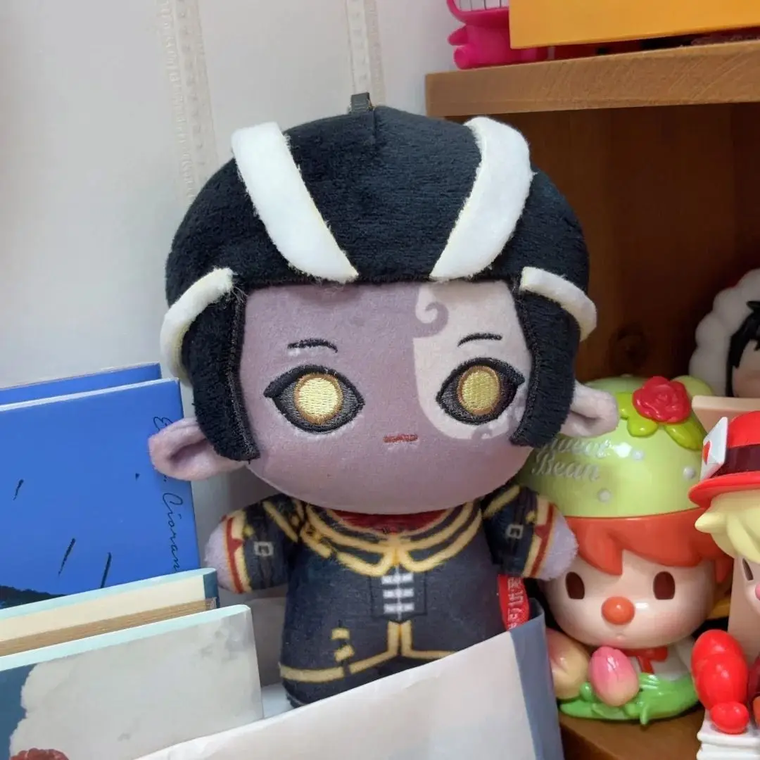 

Stuffed 10cm Game Anime Identity V Spirit of the Umbrella Xie Bi'an Fan Wujiu Body Plush Doll Toy Soft Dress Up Cotton Kid Gift