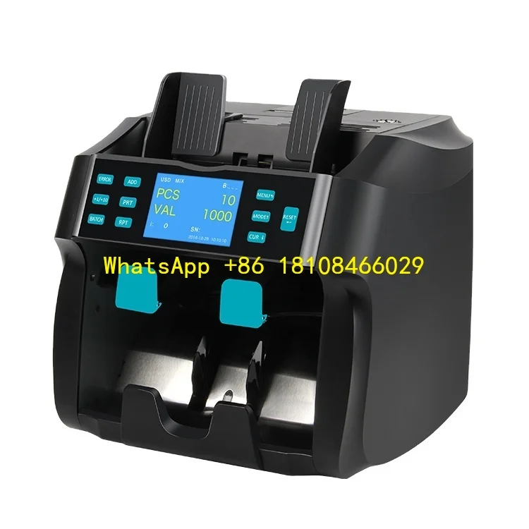 CIS فاتورة عداد النقود آلة عد الأموال عداد قيمة العملات المتعددة اثنين/مزدوج/2 #1