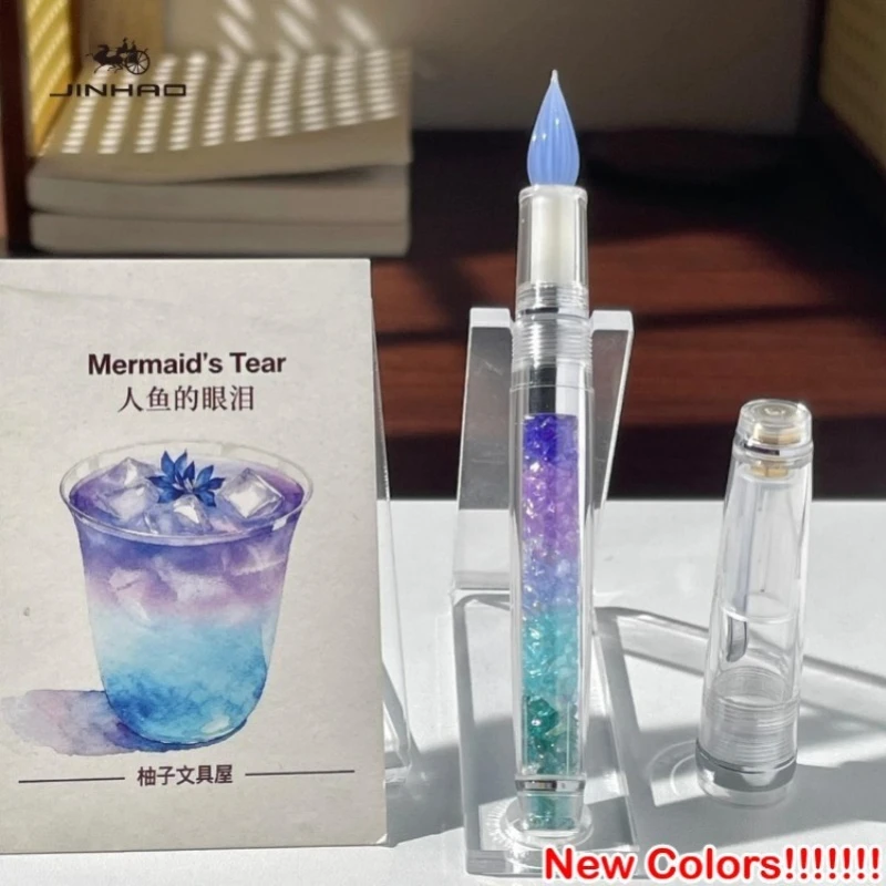 JINHAO 82 Handcrafted Glass Dip Pen 2026 Limited Edition Finely Grounded Smooth Writing Art Office School Supplies Stationery view 5