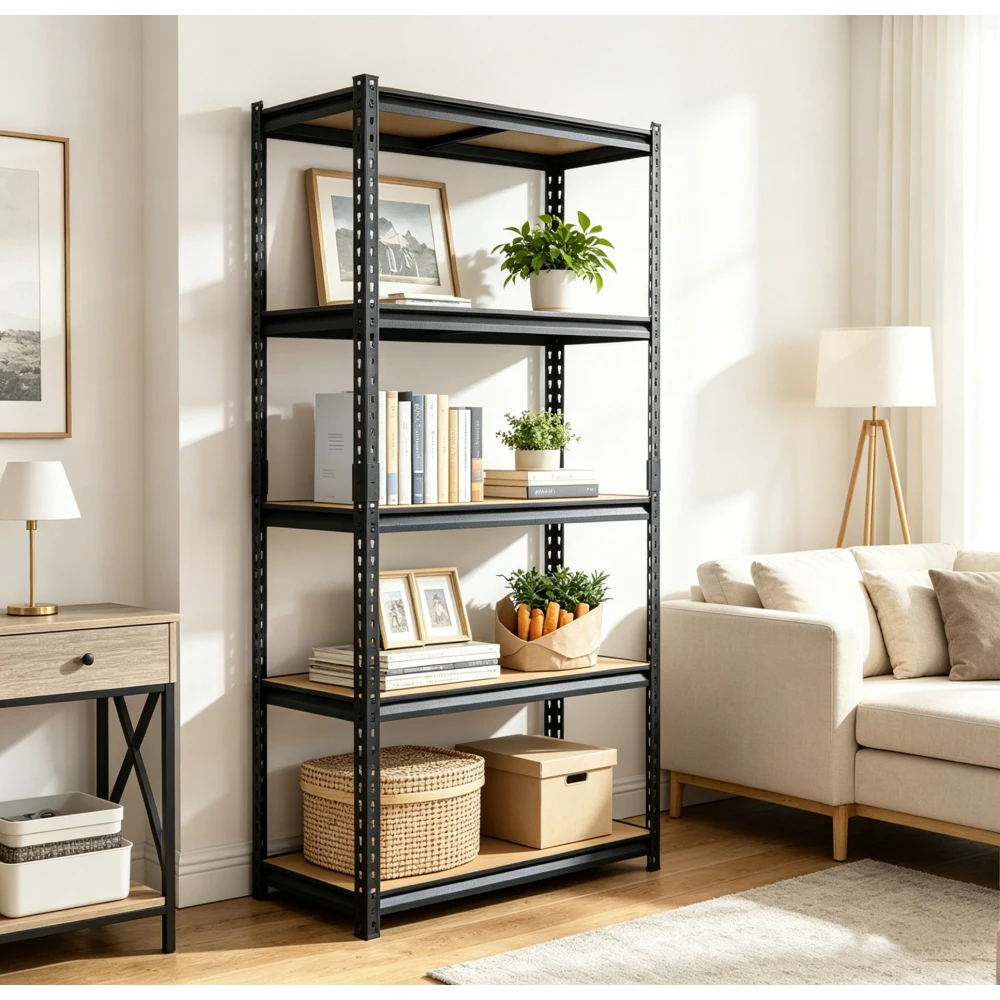 

36"W×16"D×72"H Heavy Duty 2000LBS Large Capacity Multipurpose Garage Storage Shelving Unit Heavy Load Storage Organizer Rack for Garage Warehouse Basement Utility Storage