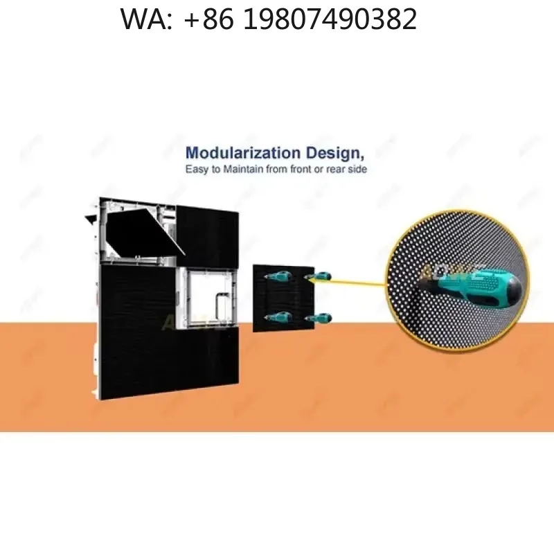 

Hot Sale Customizable Size Outdoor Full Color LED Display Screen for Advertising Display