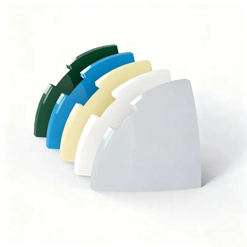 20PCS 1/4 CIRCLE FLAT TILE PLATE 2X2 Compatible With 5852 Plate Round & Angles MOC Self-Locking Bricks Building Blocks Toys Acce