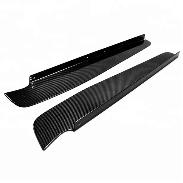 R35 GTR Carbon Fiber Rear Diffuser Blade Glossy Fibre Under Bottom Panel