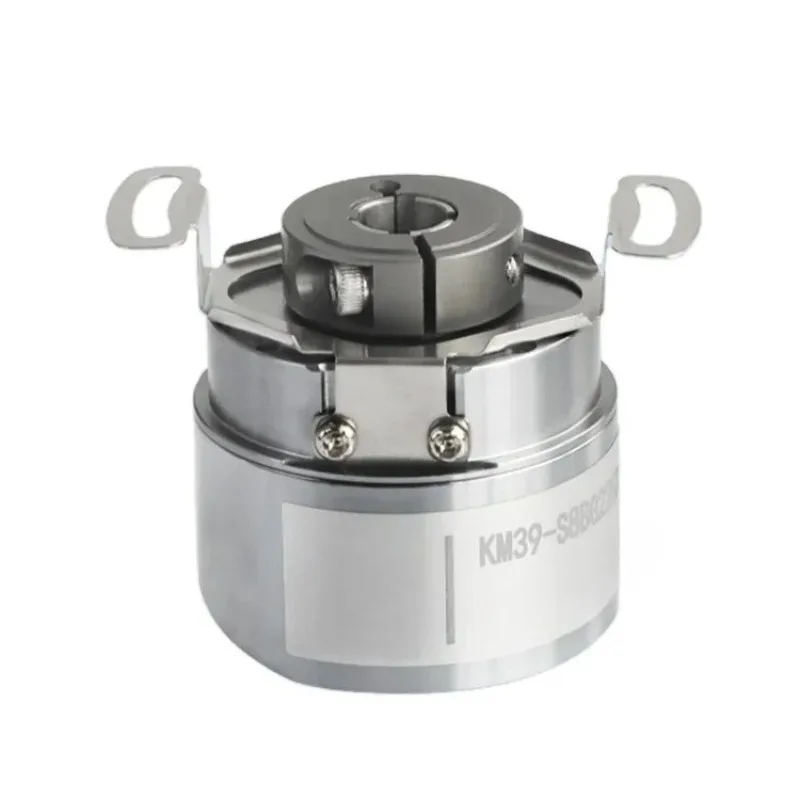 KM39 Hollow Shaft Absolute Rotary Safety Encoder 6/8/10mm Single-Turn 32bit Multi-Turn 24bit High Precision Industrial