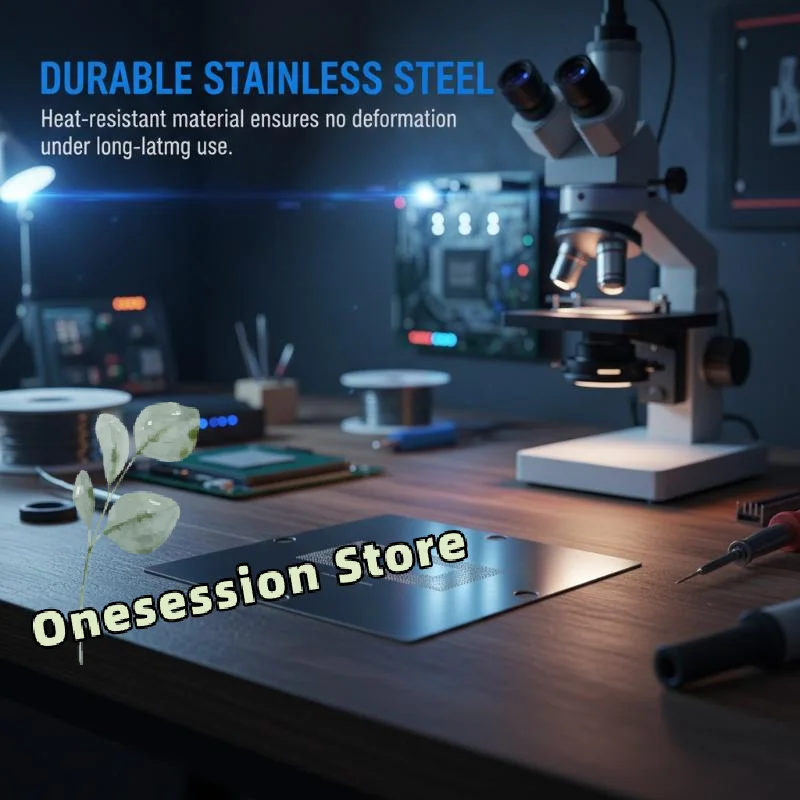 

Трафарет BGA для процессоров 12-го поколения i3/i5/i7 – стальная сетка на 1744 контакта для моделей SRLD3, SRLD4, SRLD5, SRLD6, SRLD9, OEM-шаблон для реболлинга