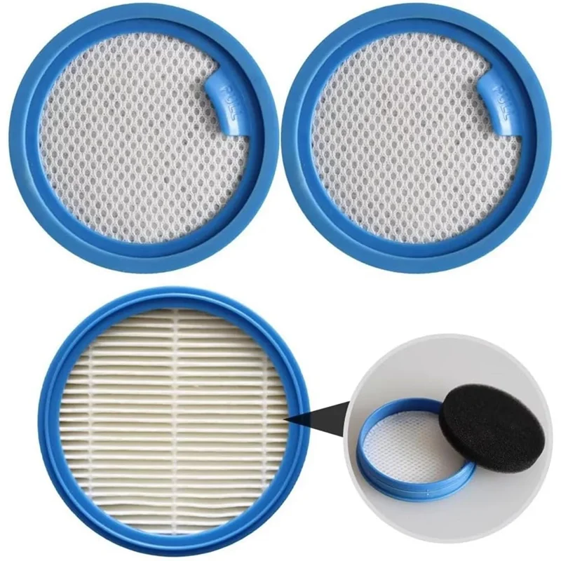 【الكعكة الساخنة】6 قطع فلتر بديل Foraeg 7000 مكنسة كهربائية لاسلكية EP71UB14DB EP71AB14UG EP71HB14SH EP71AB14N4