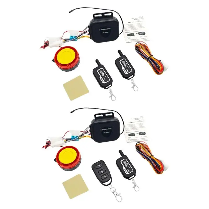 Comprehensive Bike Guard Anti Theft, Alarm & Remote Easy To Use Motorcycle Safety Systems Stable Bike Alarm set