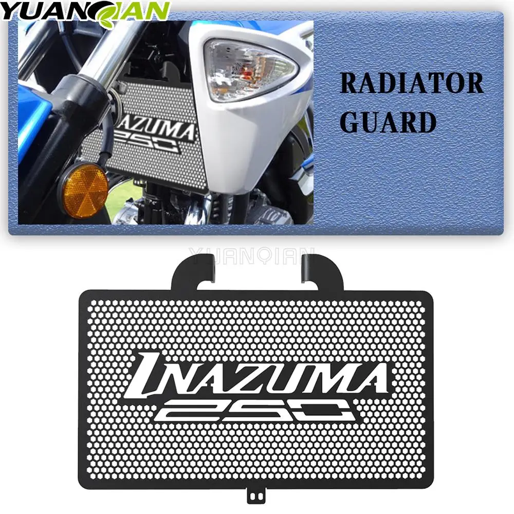 

Motorcycle Accessories For Suzuki GW250 GW-250 gw250 GSR250 Inazuma 250 Radiator Grille Grill Cover Protector Protection Guard