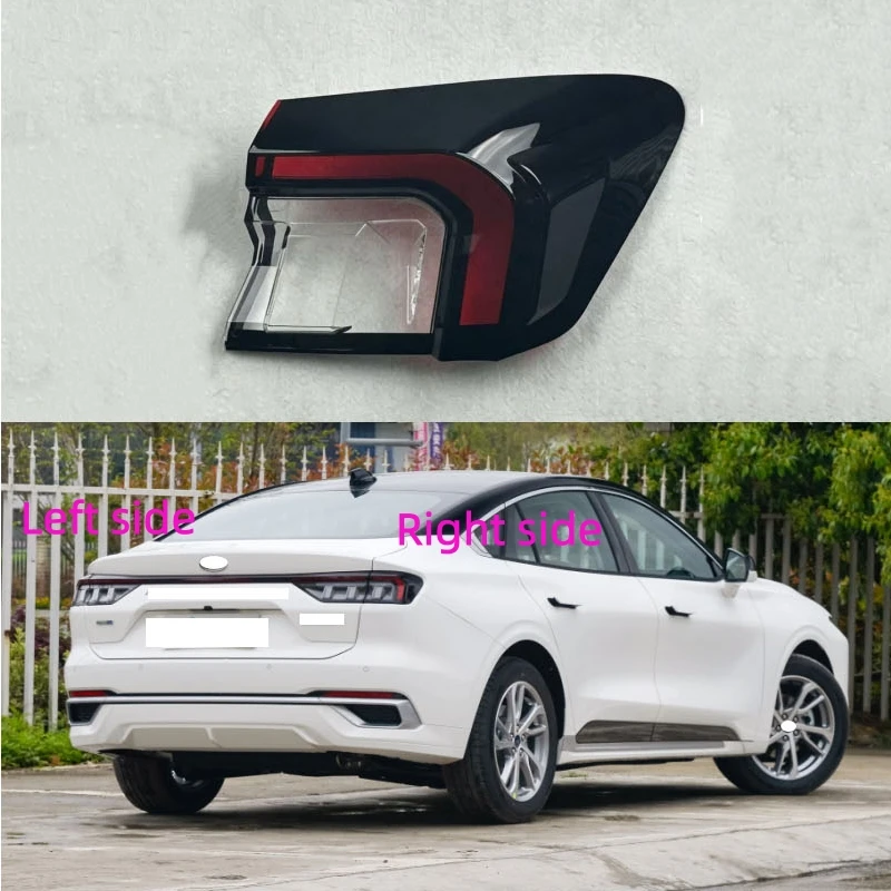 

For Ford Mondeo 2022 2023 Rear Taillight Shell Replace Brake lights Lens Lamp Shade Rear Shell Cover