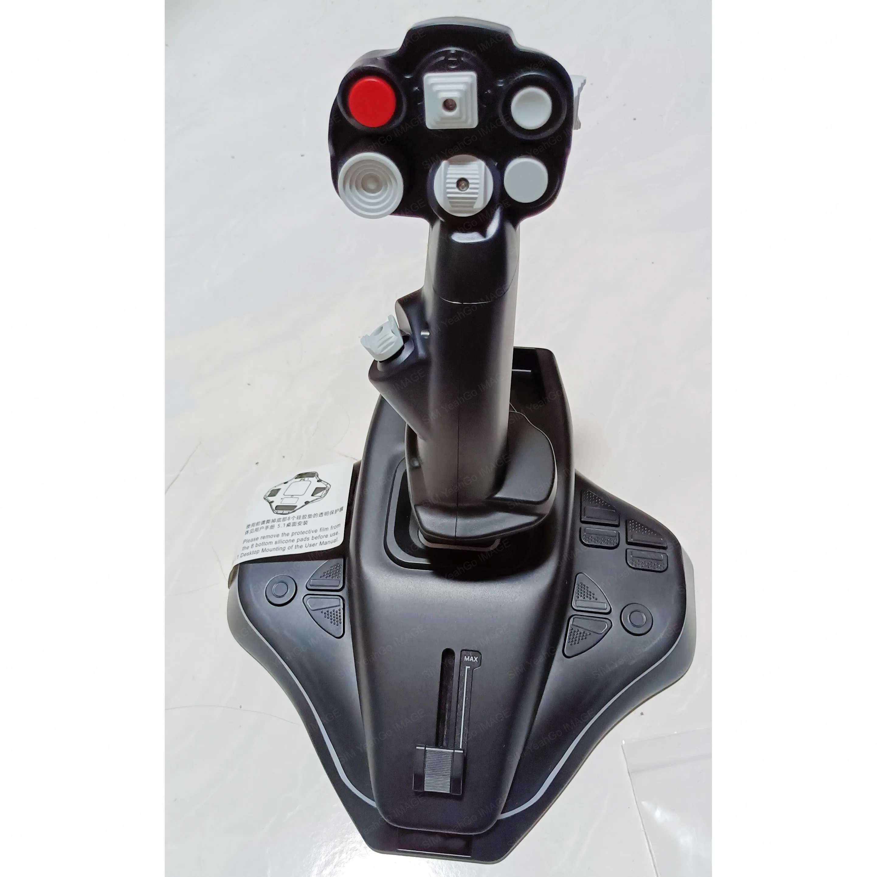 محاكاة ايرباص الطيران الروك وحدة تحكم بالاهتزاز عصا التحكم للكمبيوتر الطيران عصا التحكم ل X-طائرة MSFS2020 P3D