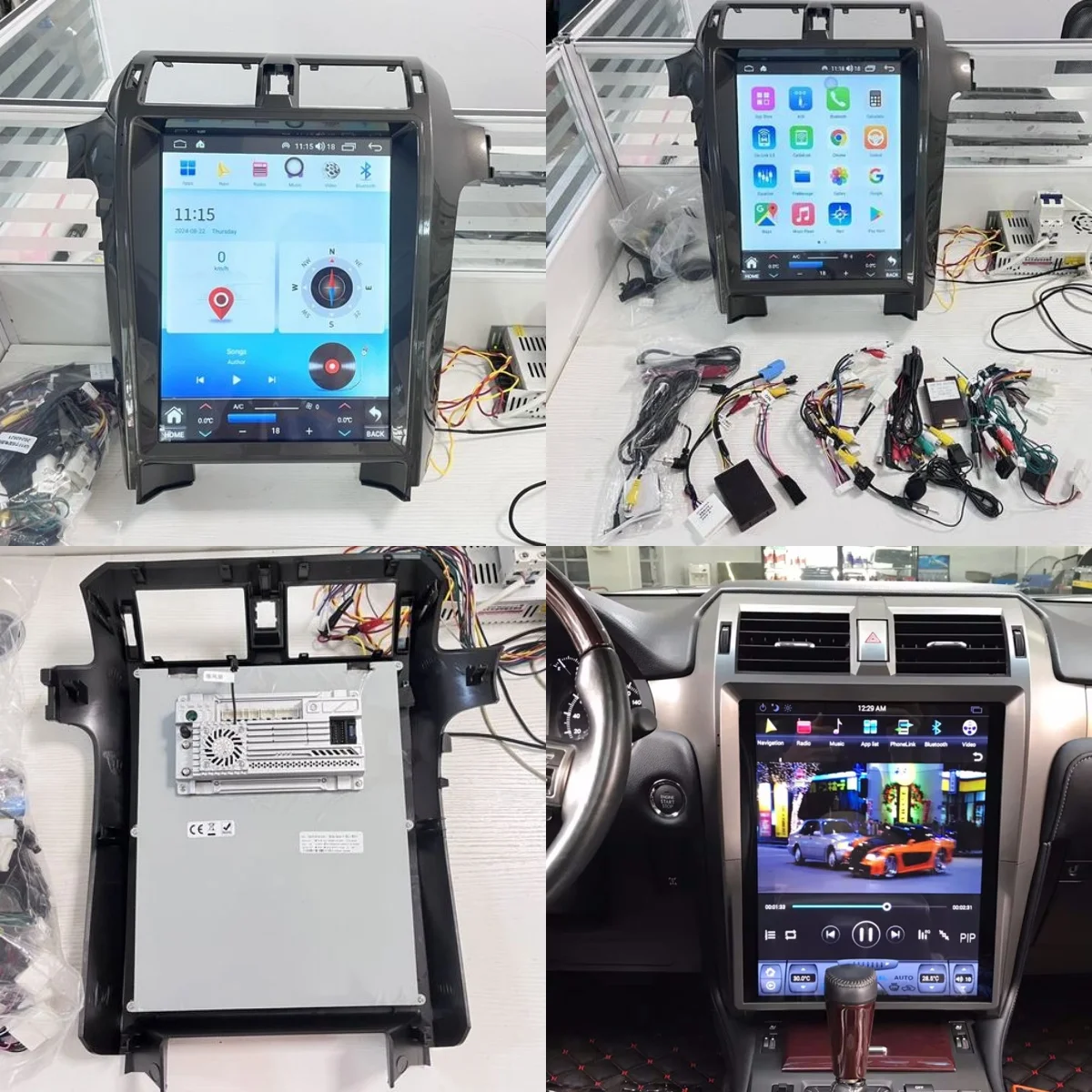 Qualcomm Android 13 Car Multimedia player For Lexus GX GX400 GX460 2010-2019 Stereo Autoradio Carplay GPS 4G