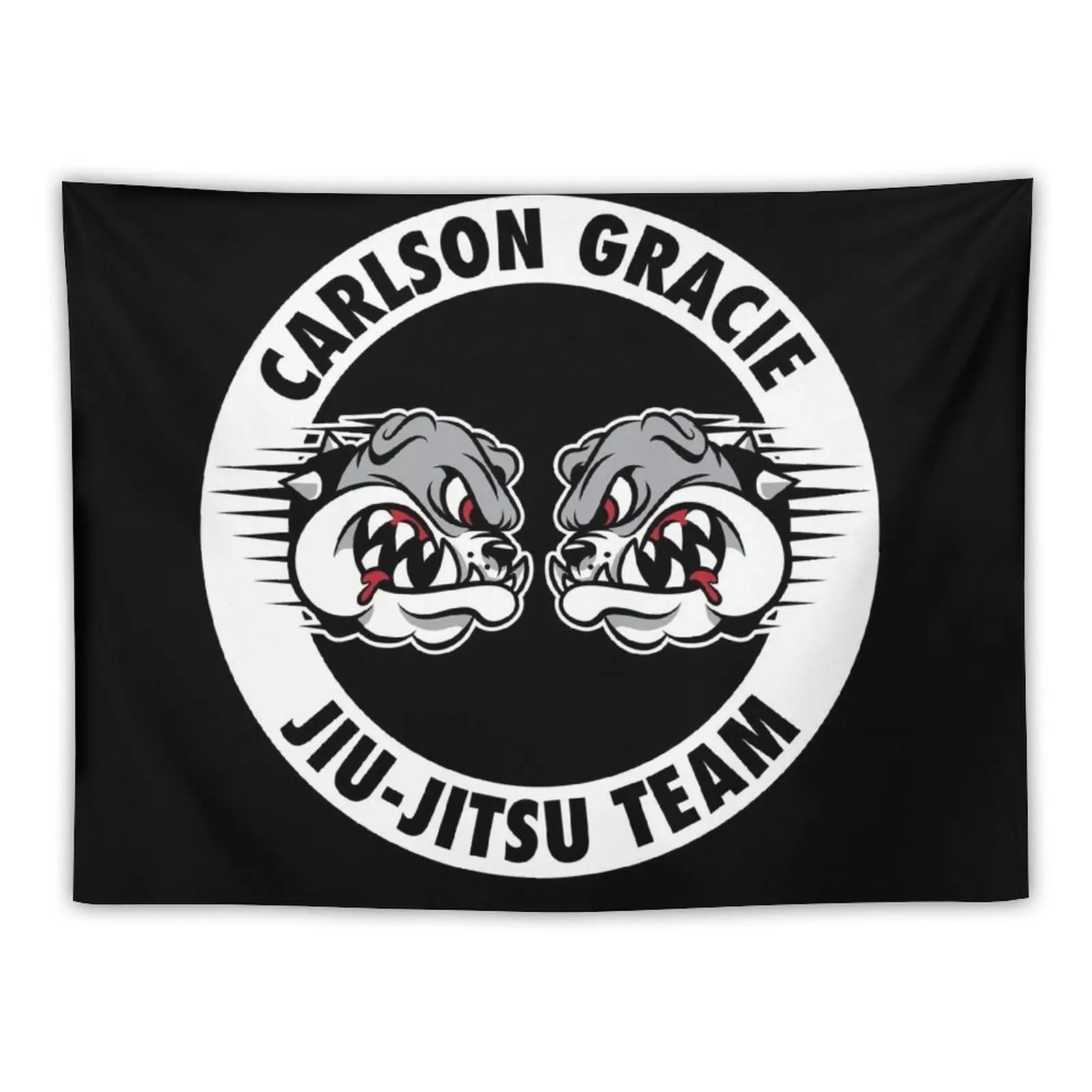 Carlson Gracie Jiu-Jitsu Team Tapestry Art Mural Japanese Room Decor Decoration Pictures Room Wall Tapestry