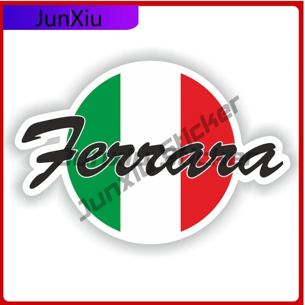 

Ferrara Italy Funny Truck Waterproof Sticker Vinyl Vinyl Motorcycle Trendy Sticker Truck Wall Durable City Cute Waterproof
