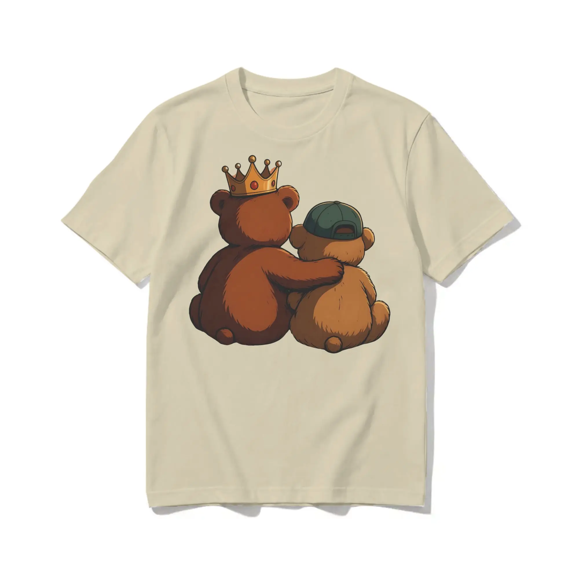 Bncmap Bear Hug Brooke & Connor T-Shirt for Men Women  Novelty Pure Cotton Tees Crew Neck Short Sleeve T Shirt Big Size Clothing