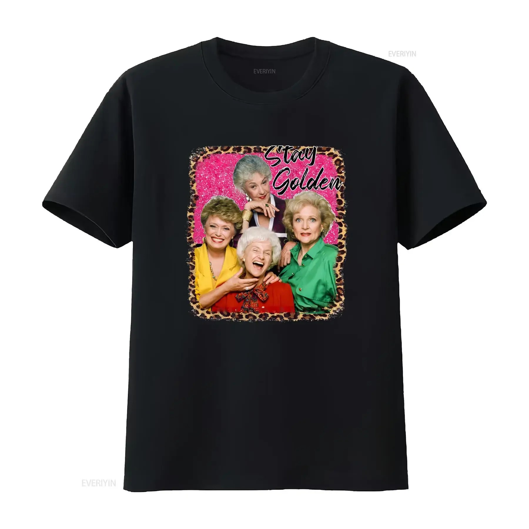Golden Girls Inspired Stay T Shirt Retro 80s TV Show  vintage Washed designer clothes Breathable Casual Stylish fashion graphic
