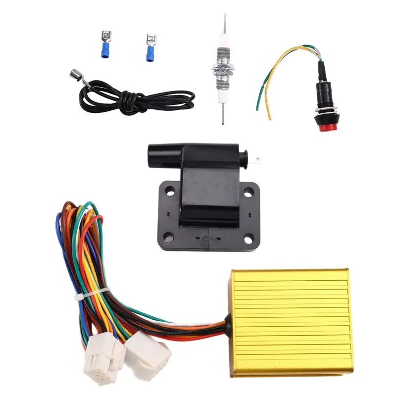 Aircraft Aluminum Exhaust Flame Thrower Kit, Universal For Cars Motors Atvs Fire Burner Afterburner Kit-N25R