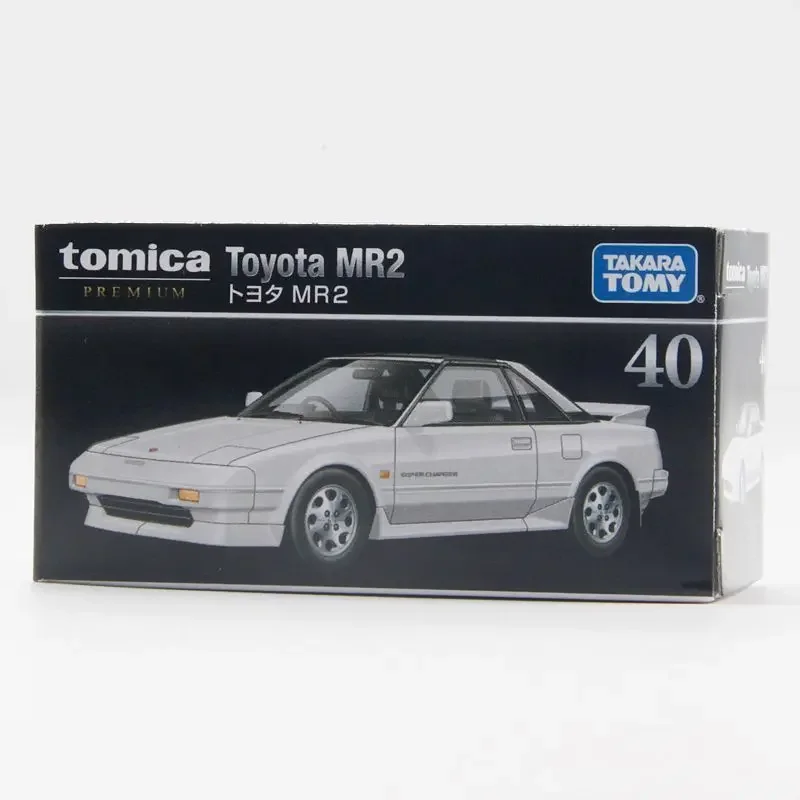 TAKARA TOMY Tomica Premium TP40 1/64 Toyota MR2 coches de juguete de aleación vehículo de Motor Diecast Metal modelo regalos para niños