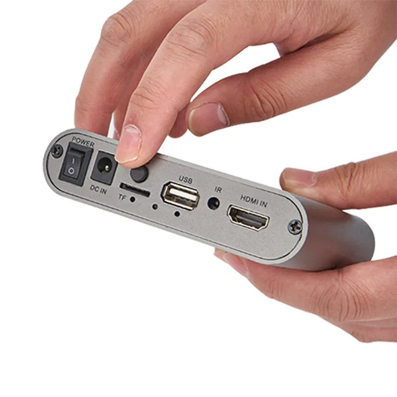 HDMI High-definition Video Recorder 1080P Live Recording, USB Flash Drive Video Storage One-click Recording of TV Programs