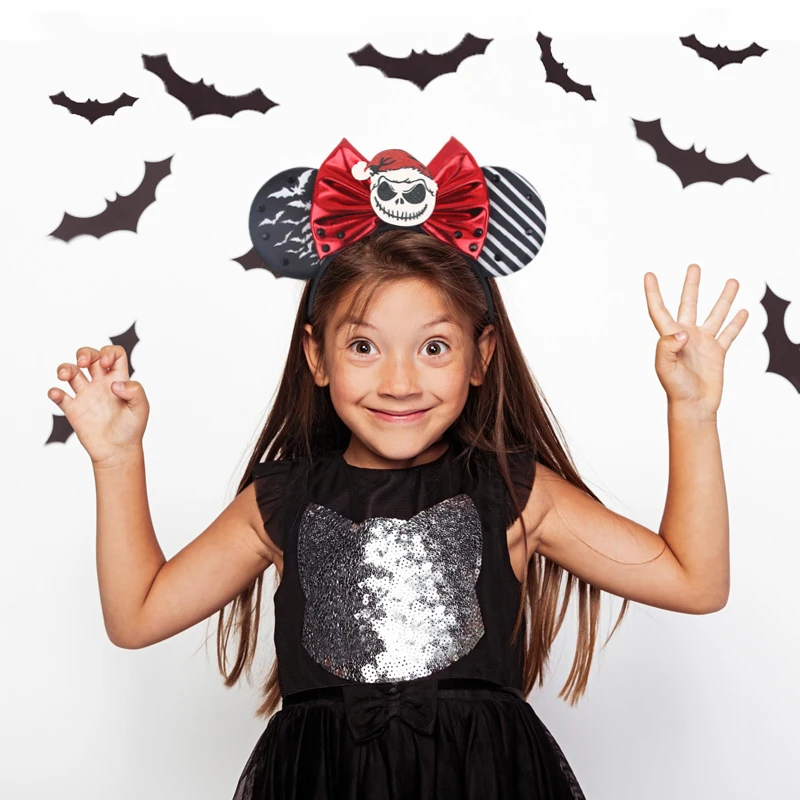 NEW Nightmare Before Christmas Mickey Mouse Ears Headband  display picture 1