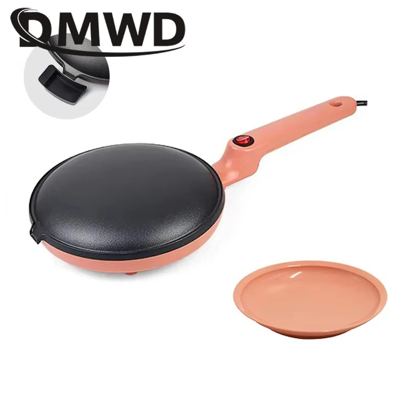 Máquina De Panqueca Elétrica Antiaderente, Crepe Maker, Assadeira, Rolinhos Primavera, Fogão De Torta De Bolo, Pizza Griddle Grill, Placa De Aquecimento De Pastelaria