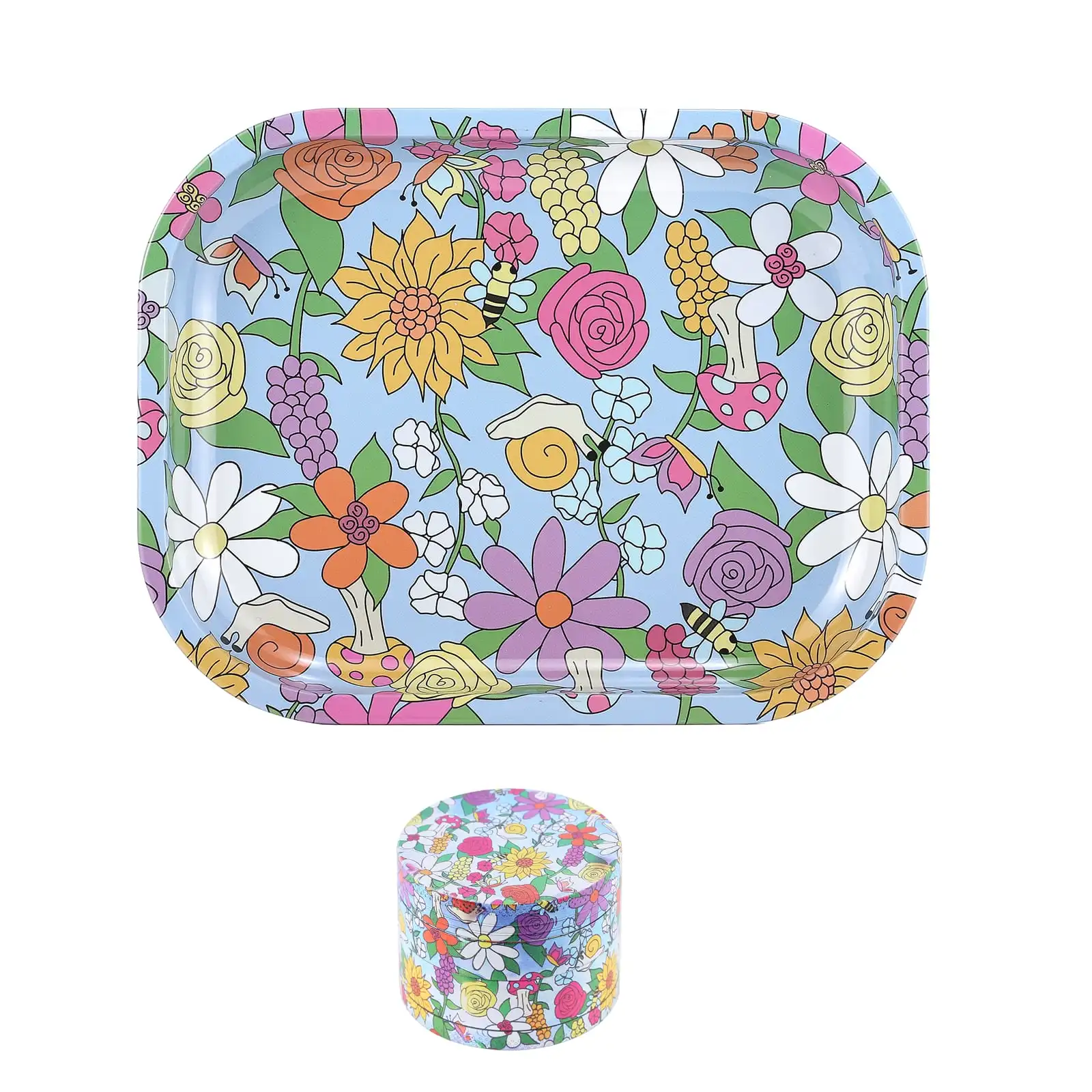 

Металлическая шлифовальная машина с цветочным животным, комбинированный лоток для качения подарков