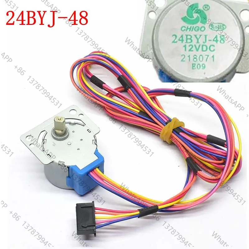 For chigo Air conditioner Synchronous Step Swing Motor Parts 24BYJ-48 DC12V