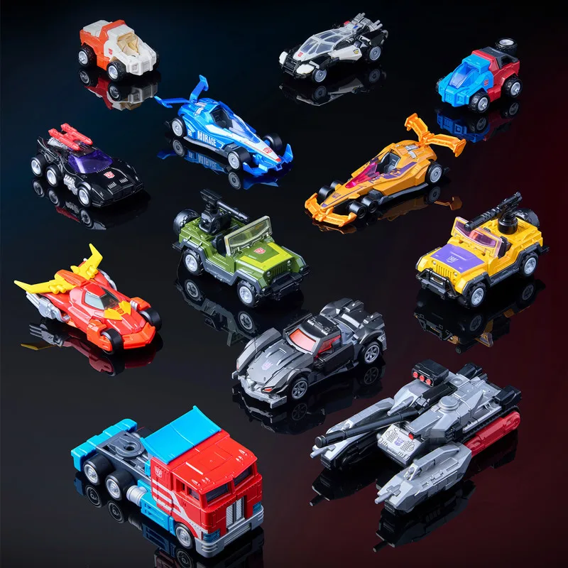 Blokees transformateur Optimus Prime Megatron Rodimus Prime figurine de voiture modèle périphérique bloc de construction jouet enfants cadeau de noël