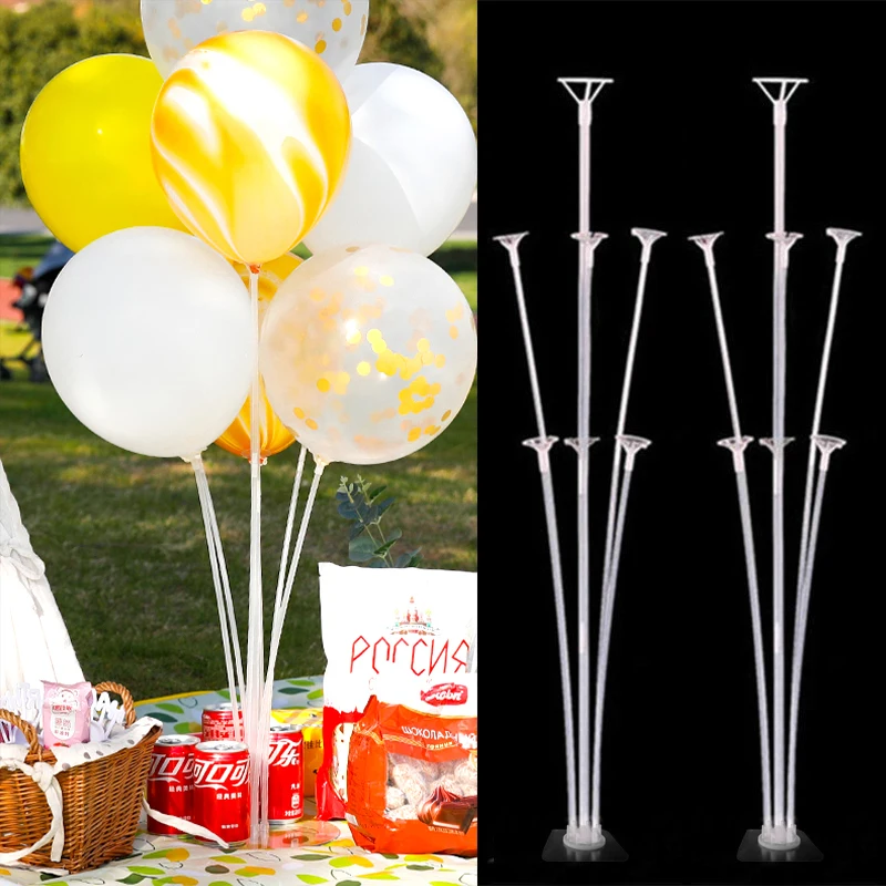 Birthday Balloon Stand Balloon Holder Support Balloon Stick Tubes Table Floating Wedding Birthday Party Decoration Baby Shower