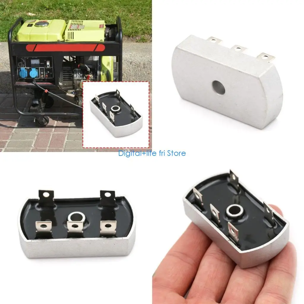E06D Diode Bridge Rectifier Aluminum Metal Case For Three Phase Rectifier 1200V 35A